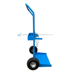 Carro de Plataforma con Ruedas Bloqueables para Cilindros de Gas Industriales de Acero Congerain, para Cilindros de Diferentes Tamaños - Product Image 3