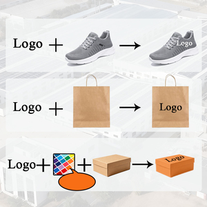 Chaussures de course en maille grises pour hommes, légères, respirantes, baskets décontractées, chaussures de course en maille pour hommes, baskets de course ultra-douces en tricot - Product Image 2