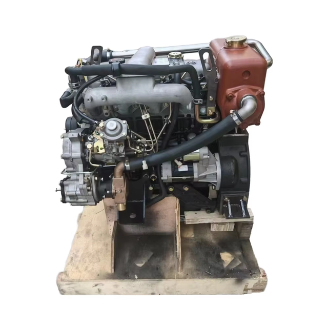 Isuzu 4JB1T Turbocharged Water-Cooled Marine Engine 80kw/3600rpm 110 Horsepower Modified for Machinery Use
