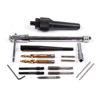 Kit de 16 outils de réparation de filetages de bougies de préchauffage endommagées pour garage automobile