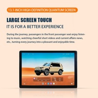 Reproductor de DVD con Pantalla Táctil Android 2K de 13.1 Pulgadas para Auto, Navegador, Entretenimiento, para Chery ICar V27, Unidad Principal Estéreo, Carplay, Bluetooth
