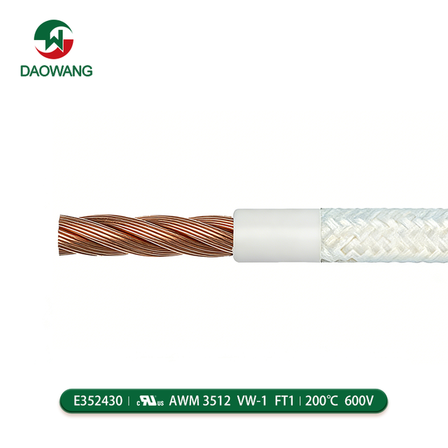 UL3512 Medical Cable Silicone Rubber Insulated High Voltage Cable Oxygen-Free Copper Conductor for Industrial Computer High