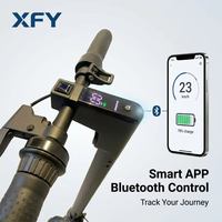Trottinette électrique pliable XFY 350W 36V à deux roues, étanche, pour adultes, avec logo personnalisé imprimé au laser