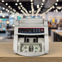Compteur de billets de banque portable LD-7410-1 LED TFT monnaie multinationale outil de comptage d'argent acceptable compteurs de factures