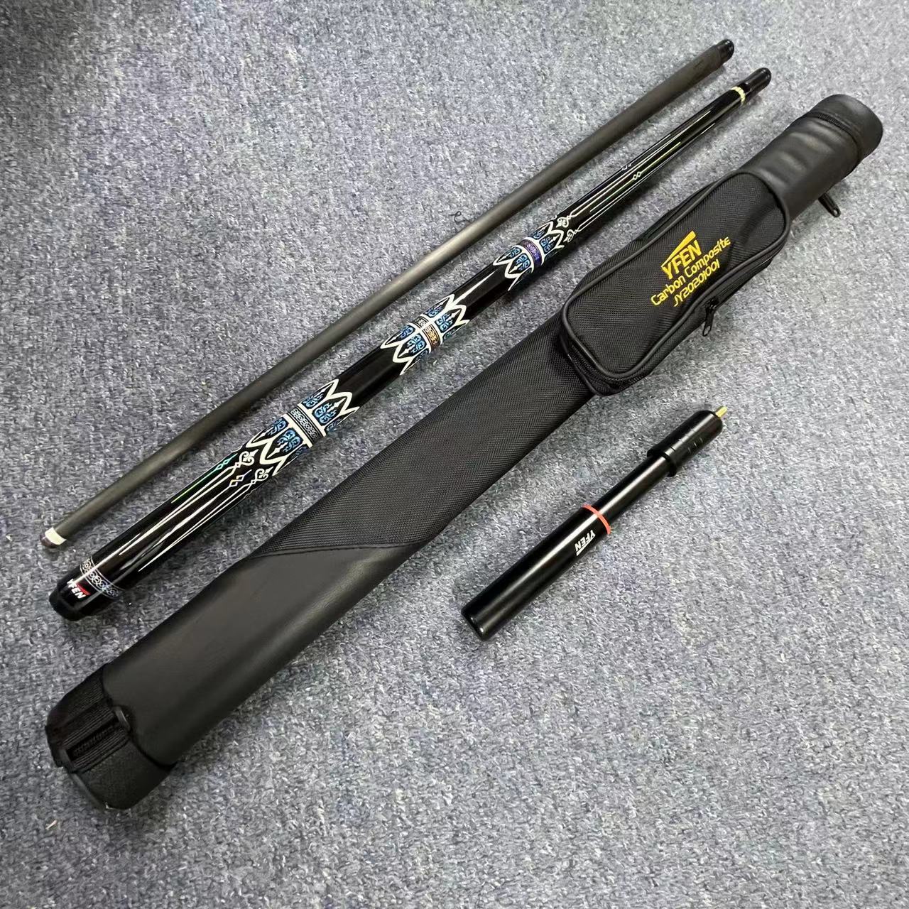 Amazon.com : YEUEK YFEN Carbon Fiber Pool Cue Stick 12.5mm