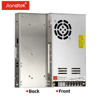 JIANGTEK LPS-350-24 350W 24V 14.6A Convertisseur AC/DC à entrée universelle avec refroidissement par ventilateur, alimentation régulée pour bande LED SMPS
