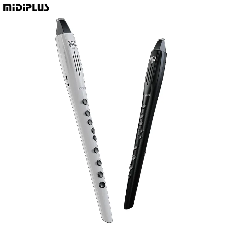 Midiplus Wind Pro Profesional Mini Saxofón Digital Portátil Electrónico Musical Instrumento de Viento Soplete Flauta