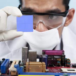 แผ่นซิลิโคนนำความร้อนแบบนุ่ม ฮีทซิงค์ ไอซีชิปเซ็ต นอร์ธบริดจ์ สำหรับซีพียู จีพียู ฮีทซิงค์ - Product Image 2