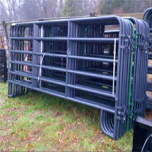 12 Ft Heavy Duty Galvanized Metal <strong>Round</strong> <strong>Pen</strong> Cattle Corral Livestock Farm Horse Yard Portable Fence <strong>Panels</strong> - Product Image 5