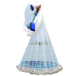 Piège à appâts à lancer automatique à la main à la mouche Filet de pêche moulé au poisson Prix de gros - Product Image 3