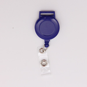 Porte-badge rétractable de 15 mm, <span class=keywords><strong>clip</strong></span> <span class=keywords><strong>pour</strong></span> badge d'identification, <span class=keywords><strong>pour</strong></span> cordon - Product Image 2