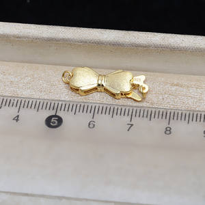 Collar de Plata S925 con Lazo, Pulsera, Cadena para Suéter, Accesorios de Joyería DIY, Hebilla de Inserción en Forma de V 5318 - Product Image 4