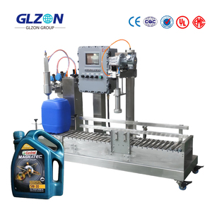 Machine <span class=keywords><strong>de</strong></span> remplissage <span class=keywords><strong>de</strong></span> bidons pour huile moteur et lubrifiant, 0,2 % SS304, semi-automatique - Product Image 4