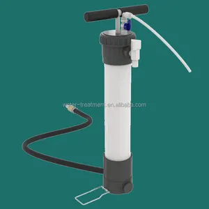 Manual Outdoor Ultra Filtration Portable Hand Well Pump Water Filter 250L/Hr UF Membrane Drinking River Purification System