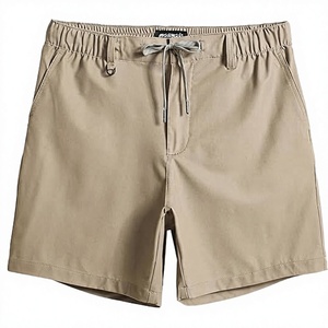 Shorts de bain pour hommes en tissu non tissé, taille mi-haute, anti-plis, multi-poches, séchage rapide, design sportif et matériaux de haute qualité - Product Image 2