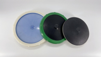 Diffuseur à bulles fines échantillon gratuit diffuseur de disque d'aération EPDM ABS pour la pisciculture de traitement des eaux usées