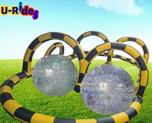 Zorb Racer-Juego de deportes al aire libre, pista de carreras inflable para Parque de aventura, kart o zorb