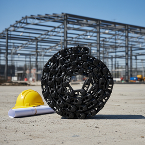 Komatsu Buldozer Yedek Parçaları için Buldozer <span class=keywords><strong>Hyundai</strong></span> Palet Zinciri Bağlantı Elemanı Palet Pabucu Grubunun bir parçası - Product Image 1