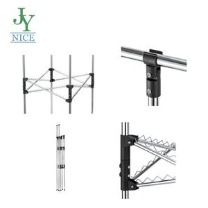 Fournisseur direct d'usine de séchoirs d'<span class=keywords><strong>extérieur</strong></span>, séchoirs télescopiques <span class=keywords><strong>à</strong></span> double <span class=keywords><strong>poteau</strong></span> pour balcon, séchoirs au sol - Product Image 5