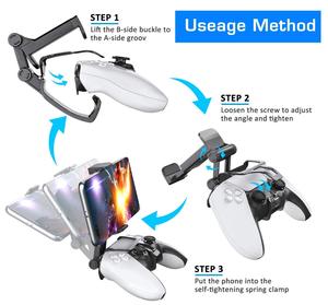 Cadeaux promotionnels, accessoires de jeu, support de téléphone pour <span class=keywords><strong>manette</strong></span>, clip de jeu mobile, support de téléphone portable pour PlayStation 5 - Product Image 2