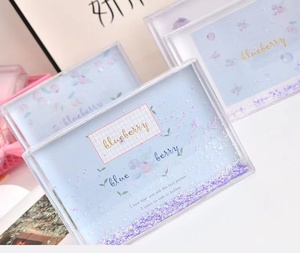 <span class=keywords><strong>Album</strong></span> di foto personalizzato rettangolare con cornice in acrilico trasparente da 3 pollici di alta qualità con effetto scintillante flottante - Product Image 6