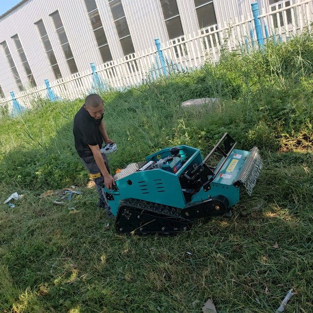 Sophisticated Canada Robot Grass Cutter Automatic Robotic Lawn Mower Bearing Remote Control Robot Lawn Mower for Garden