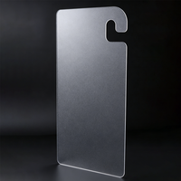 Plaque acrylique transparente à nervures parallèles pour décoration intérieure, en PMMA cannelé