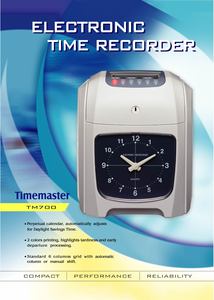 Factory Direct Sale Punch Card Time <b>Clock</b> Attendance <b>Machine</b> Timemaster Tm700 New Time Recorder - Product Image 2