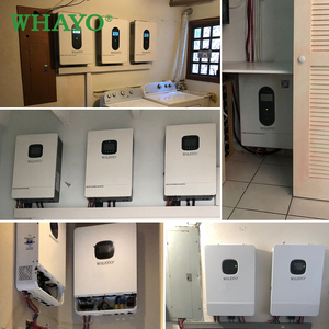 อินเวอร์เตอร์ไฮบริด Whayo 10kW, แบบ Zero Export, รองรับการเชื่อมต่อแบบขนานสูงสุด 6 เครื่อง, ระบบแยกเฟส 120/240V, ใช้กับเครื่องกำเนิดไฟฟ้าดีเซลและโหมดไม่มีแบตเตอรี่ - Product Image 6