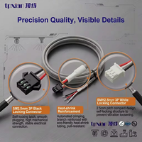 Maßgefertigter Kabelbaum Yeonho SMH200-03 zu JST SMR-03V-B 3-Pin 2,0mm zu 2,5mm Abstand Adapterkabel