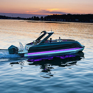 2025 Eco-friendly Solar Tritoon Pontoon Boats New Energy Small River Fishing Rowing Boats Hot Sale Pontoon Boat - Product Image 3