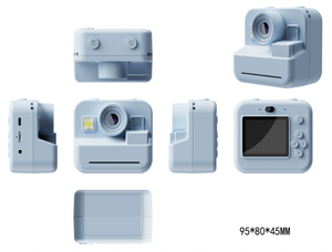 D5 <span class=keywords><strong>Kids</strong></span> Instant <span class=keywords><strong>Photo</strong></span> Printer papel térmico dupla frente e traseira fotografia câmera para crianças - Product Image 2