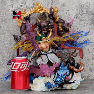 <span class=keywords><strong>One</strong></span> Pieced Nine Sword Style Asura Zoro Demoned <span class=keywords><strong>Aura</strong></span> Scene Statue Boxed Figure Model - Product Image 3