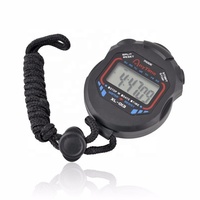 Digital Professional Handheld LCD Chronograph Timer Stopwatch Olahraga Stopwatch