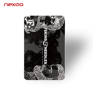 Пользовательские Печатные NFC UV высокое качество черная карта 213/215/216 IC карта перезаписываемая матовая черная пустая RFID смарт-карта - Product Image 3