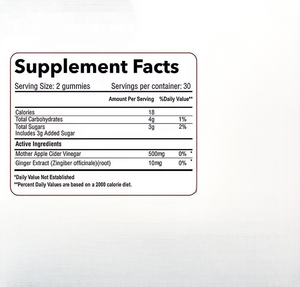 Gummies OEM Keto BHB au vinaigre de cidre de pomme et à la grenade pour adultes – Soutien digestif, régime cétogène, bien-être métabolique, complément alimentaire - Product Image 3