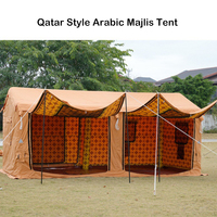 Tente de camping de vente chaude 6-8 personnes-Tente de Majlis arabe de style du Qatar