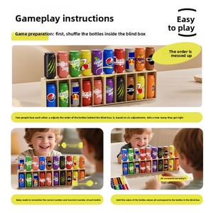 <span class=keywords><strong>Gioco</strong></span> da Tavolo Educativo in Plastica 100% Poliestere, <span class=keywords><strong>Gioco</strong></span> di Battaglia per Due Giocatori, Giocattolo Genitore-Figlio, Piccolo Regalo - Product Image 4
