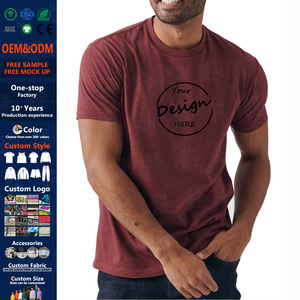 Screen Print Muscle Fit 180 GSM Ringspun Combed Cotton T Shirt Custom Embroidery <strong>Plain</strong> Gym Basic Classic Tee <strong>Tshirt</strong> Men - Product Image 1