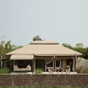 Tienda de Campaña de Lujo para Hotel o Resort - Glamping al Aire Libre, PVC, Dos Habitaciones, Tienda de Safari de Aluminio, 6m - Product Image 6