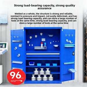 Armoire à outils en fer à double porte personnalisée avec capacité de charge de 500 kg, armoire multifonctionnelle pour atelier de réparation automobile - Product Image 2