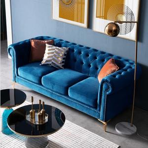 Meubles de salon contemporains, canapé sectionnel 3+2+1 avec pieds en acier inoxydable doré, <span class=keywords><strong>acheter</strong></span> un canapé en provenance de Chine - Product Image 6