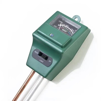 3 en 1 PH Mètre Pot de Fleur Hygromètre Testeur de Sol Plantes Croissance Humidité Intensité Lumineuse Instrument Outil pour Plantes de Jardin