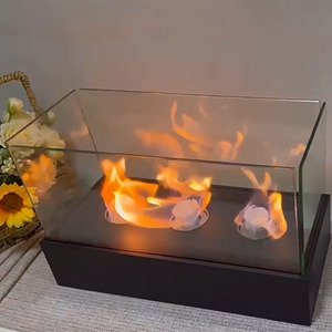 Portátil <span class=keywords><strong>Firepit</strong></span> Outdoor Indoor Tabletop Real Lareira para Pátio Varanda Sala Mesa para Reunir Férias - Product Image 2