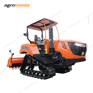 Trattore cingolato fattoria frutteto di risaia/Mini trattore con rotativo aratro varie macchine agricole - Product Image 4