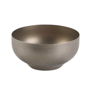 Stainless Steel Rice Bowl 33333 Durable Solid Color For Food Serving - Product Image 2