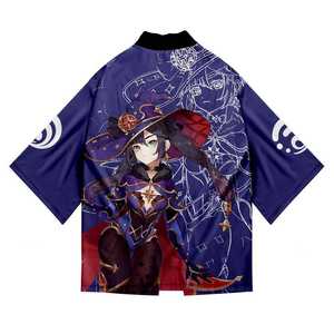 Disfraz de <span class=keywords><strong>Cosplay</strong></span> <span class=keywords><strong>Barato</strong></span> de Klee, Zhong Li, Ke Qing, Paimon, Xiao, Impresión 3D, Haori, Ropa de Dibujos Animados, Kimono, Capa, Vestidos de Poliéster Unisex - Product Image 6
