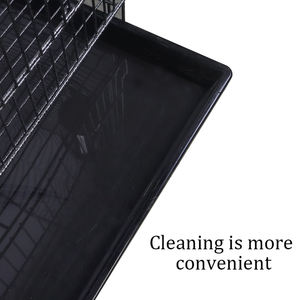 Vente chaude grande maison de luxe canari respirant grand perroquet élevage cage à oiseaux avec poussoirperroquet cagelarge perroquet cage - Product Image 4