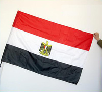 Drapeau numérique Europe bleu jaune rouge, drapeaux promotionnels personnalisés, drapeau national d'Égypte