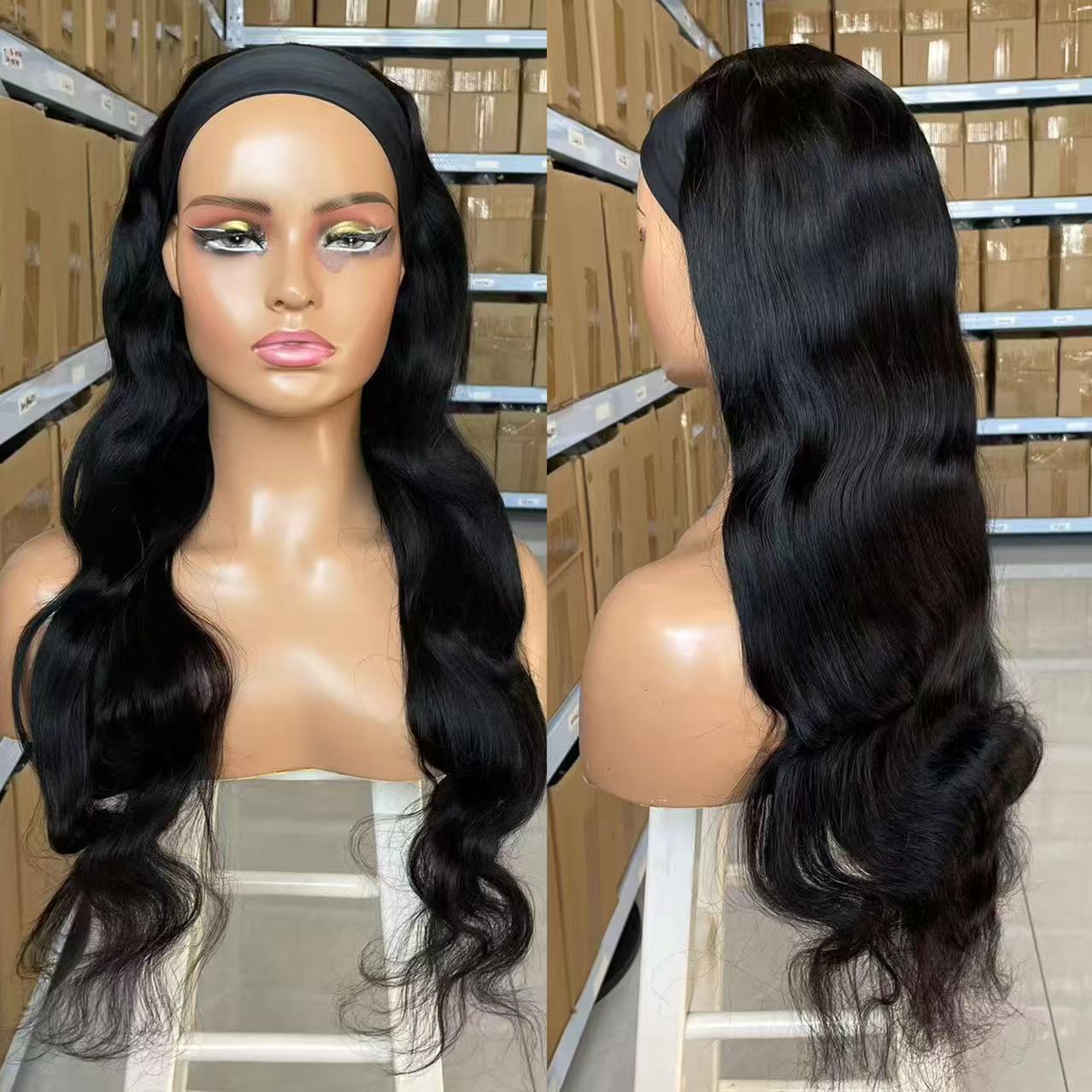 100% Brazilian Virgin Human Hair Wigs - Natural & Curly